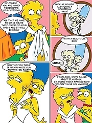 Cute Lisa Simpson gets body covered with warm cumshots
